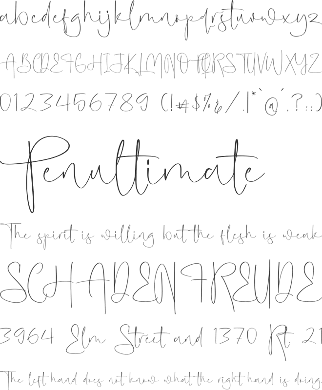 Acropholis font preview