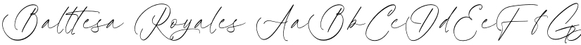 Balltesa Royales font