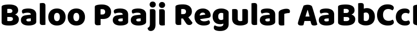 Baloo Paaji Regular font