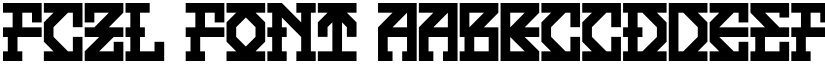 FCZL Font font