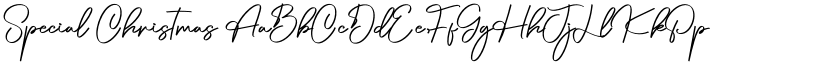 Special Christmas font