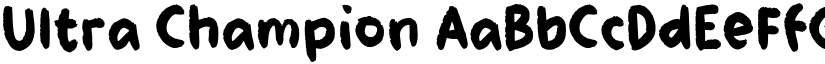 Ultra Champion font