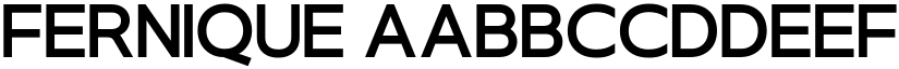 Fernique font