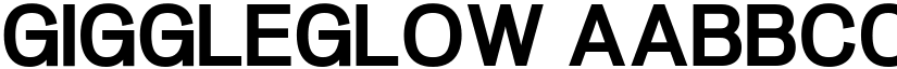Giggleglow font