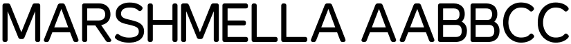 Marshmella font