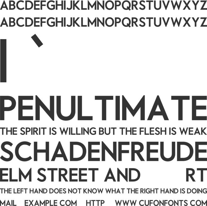 Bubbletide font preview