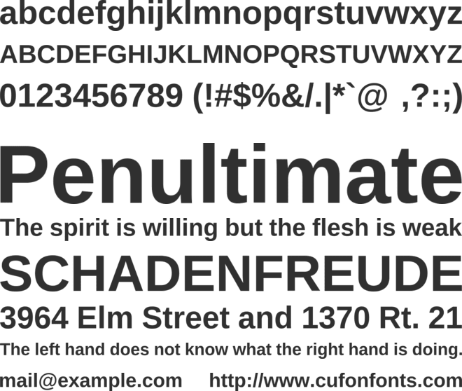 Ramabhadra font preview