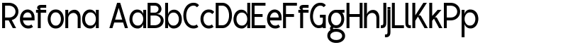 Refona font