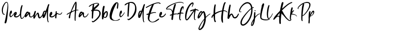 Icelander font