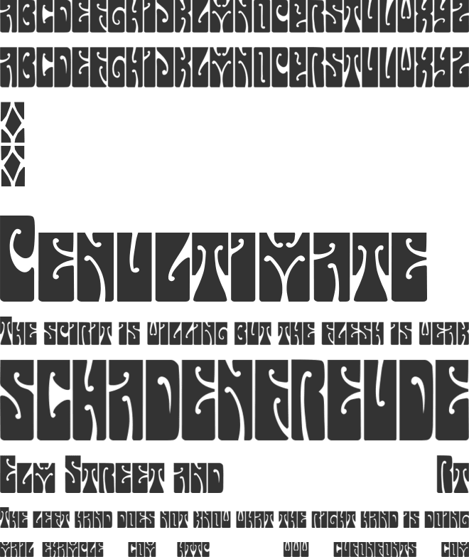 Butterfield font preview