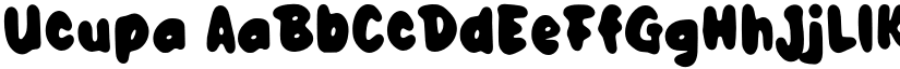 Ucupa font