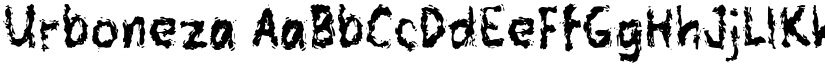 Urboneza font