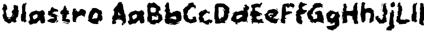 Ulastro font