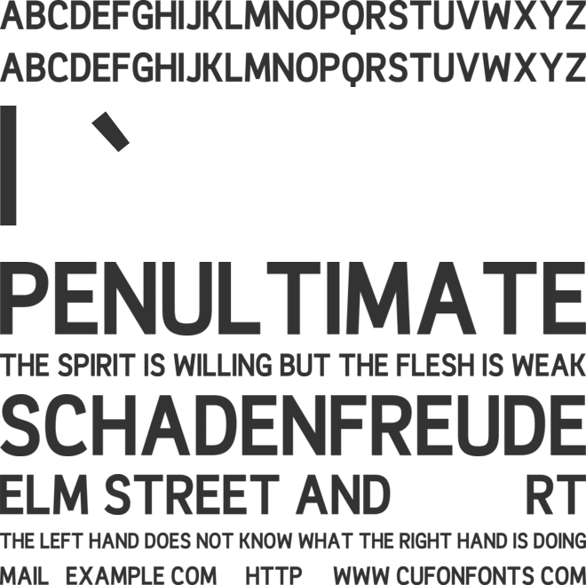 Meowtique font preview