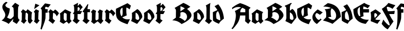 UnifrakturCook font download
