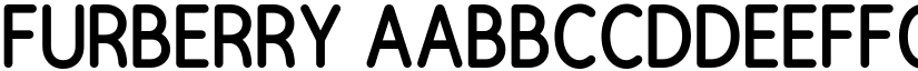 Furberry font