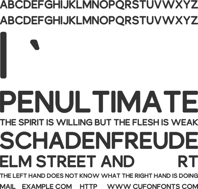 Snugglepup font preview