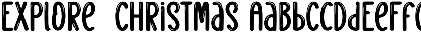 Explore  Christmas font