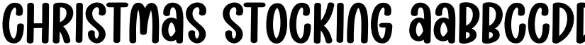 Christmas Stocking font