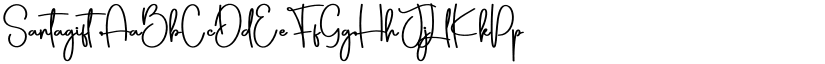 Santagift font