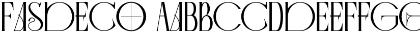Fasdeco font