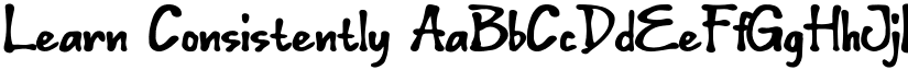 Learn Consistently font download