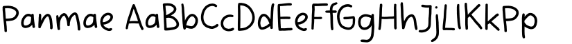 Panmae font