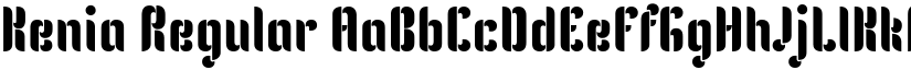 Kenia font download
