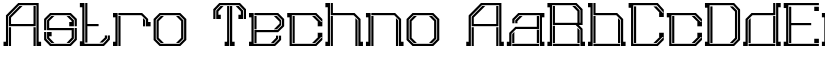 Astro Techno font download