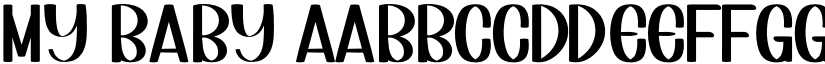 My Baby font
