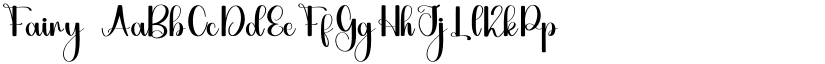 Fairy font
