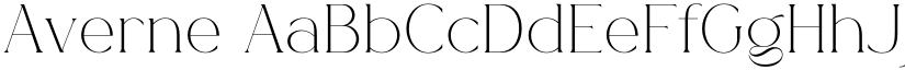 Averne font