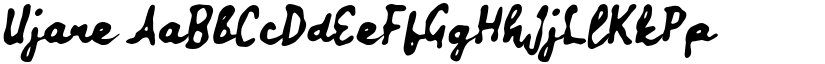 Ujare font