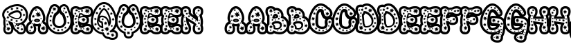 RaveQueen font