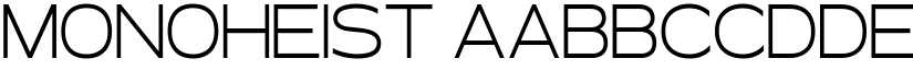 Monoheist font
