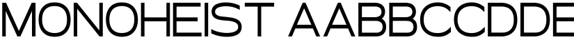 Monoheist font