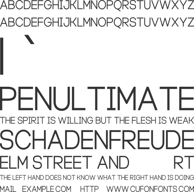 Lovemate font preview