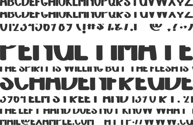 Planner Valentine font preview