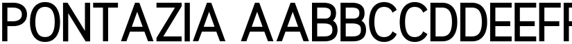Pontazia font