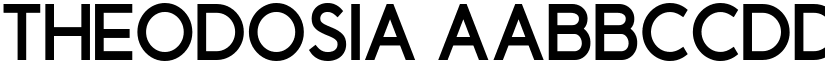 Theodosia font