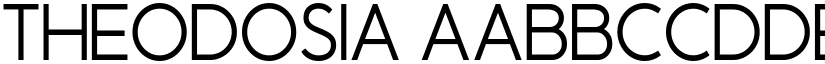 Theodosia font