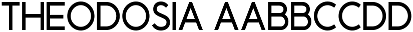 Theodosia font