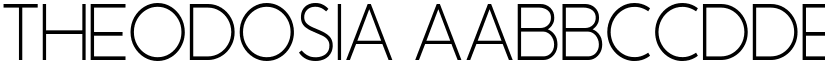 Theodosia font