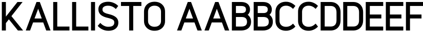 Kallisto font