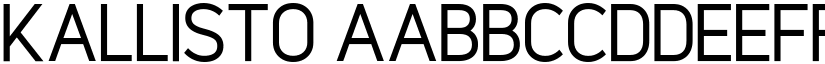 Kallisto font
