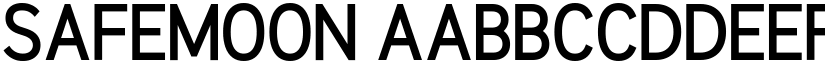 Safemoon font