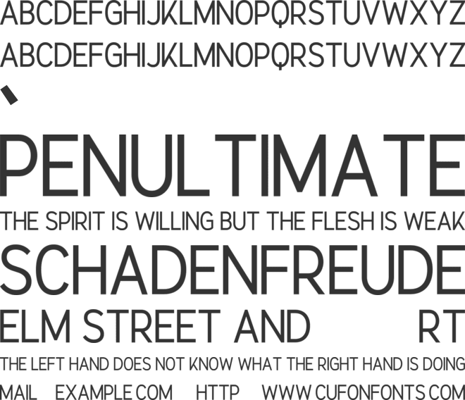 Safemoon font preview