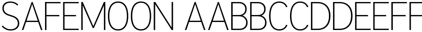 Safemoon font