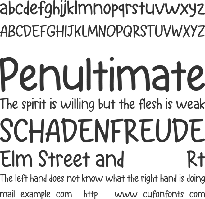 Best Notes PERSONAL USE font preview