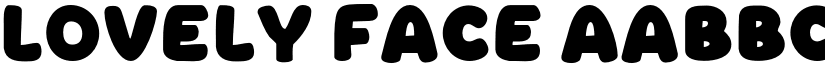 Lovely Face font